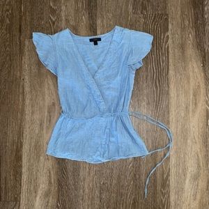 J Crew Denim Top